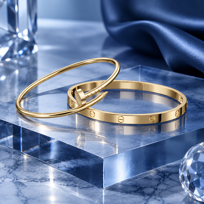 [Camiery] LOVE & JUSTE Classic Bracelet Stack Set