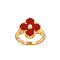 [Camiery]CLOVER DIAMOND RING GOLD COLLECTION