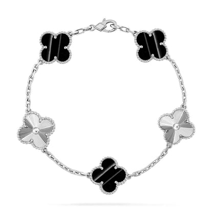 [Camiery] CLOVER 5 MOTIF PULSAR STONE BRACELET COLLECTION