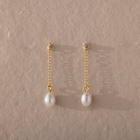 Isha Pearl Drop Earrings
