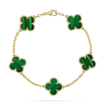 [Camiery]Clover 5 Motifs  Duo Bracelet Stack Set