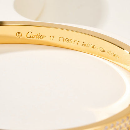 [Camiery]Clover Laser  Pulsar Stone 5-Motif & LOVE Diamond-Paved Bracelet Stack Set