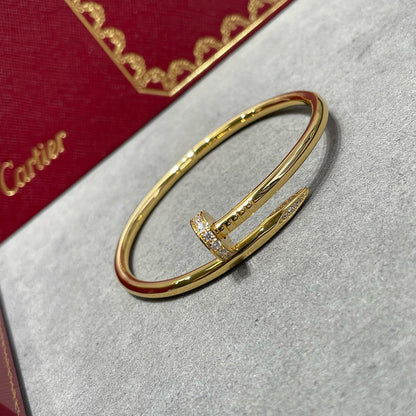 [Camiery] LOVE Classic & JUSTE Diamond Bracelet Stack Set