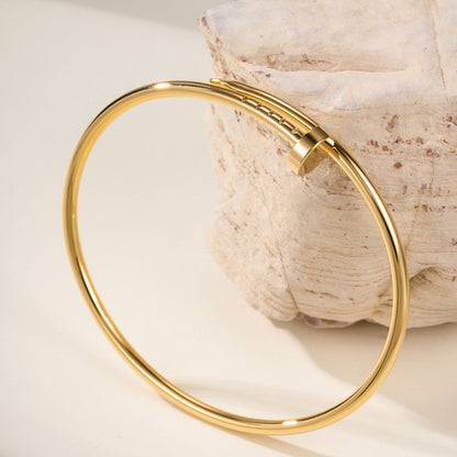 [Camiery] Clover White Mother-of-Pearl & JUSTE Bracelet Stack Set