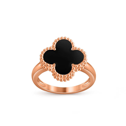 [Camiery]CLOVER RING ROSE GOLD COLLECTION