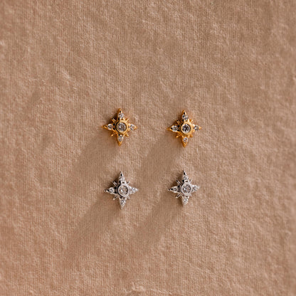 Starburst Flat Back Studs